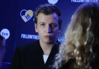 Maciej Musiałowski boi się, że powódź zniszczy jego zamek. Pokazał zalane tereny
