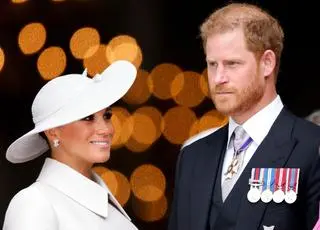 Książę Harry wściekły na Meghan Markle podczas jubileuszu królowej