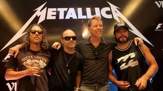 Kirk Hammett, Lars Ulrich, James Hetfield i Robert Trujillo 