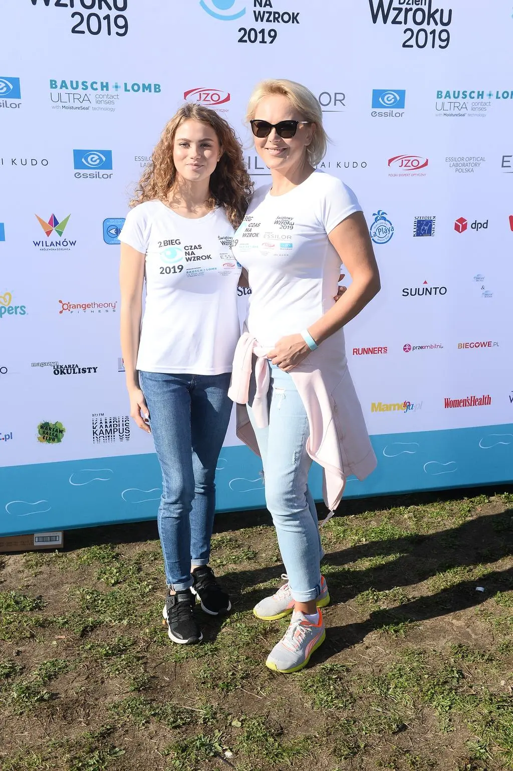 Anna Samusionek z córką Angeliką. 2019 rok