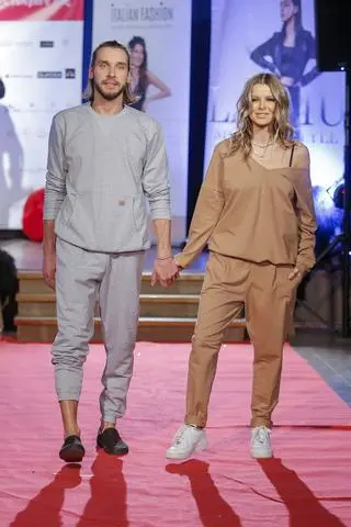 Mandaryna z partnerem