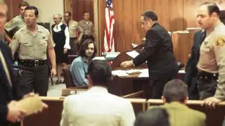 Charles Manson podczas procesu