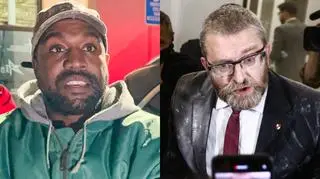 Kanye West powraca! Raper nawiązał do skandalicznego czynu Grzegorza Brauna 