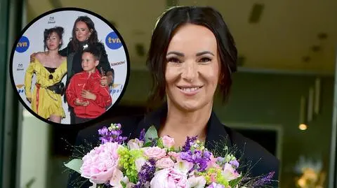Kasia Kowalska z dziećmi