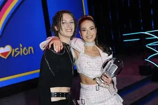 Blanka i Jann podczas preselekcji do Eurowizji 2023