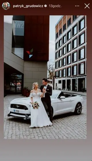Patryk Grudowicz się ożenił?