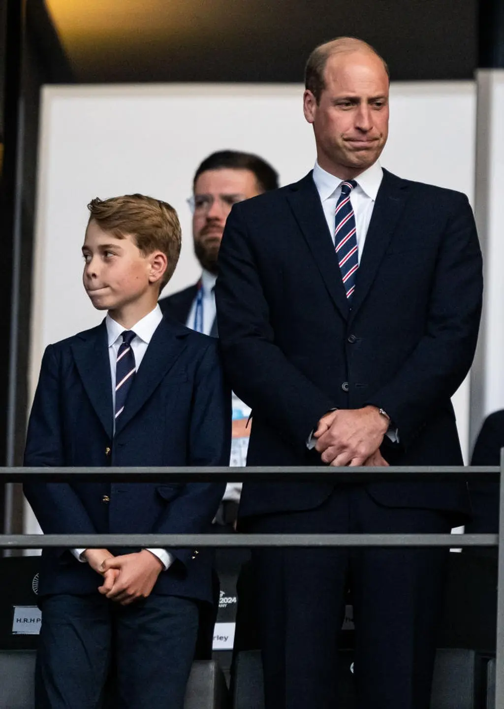 Żywe reakcje księcia Williama i George'a na finale Euro 2024 