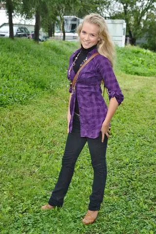 Agnieszka Kaczorowska w 2010 roku