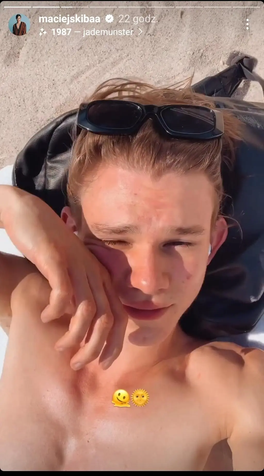 Maciej Skiba korzysta z uroków Cannes