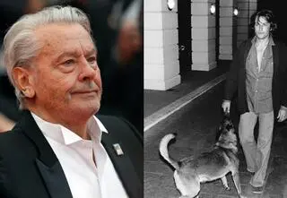 Ostatnia wola Alaina Delona szokuje. Zażądał eutanazji psa i wsadzenia go z nim do grobu