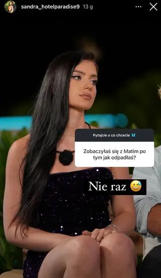 Sandra z "Hotelu Paradise 9" o relacji z Mateuszem