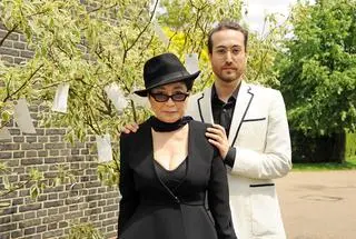 Yoko Ono z synem Seanem Lennonem