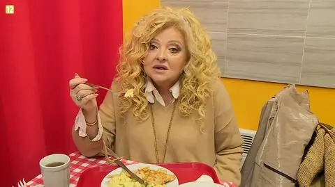 Magda Gessler w restauracji "Bar mleczny" w Warszawie