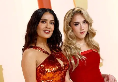 Salma Hayek zabrała córkę na Oscary. Valentina Paloma Pinault ma już 15 lat