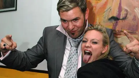 Magdalena Boczarska i Tomasz Karolak