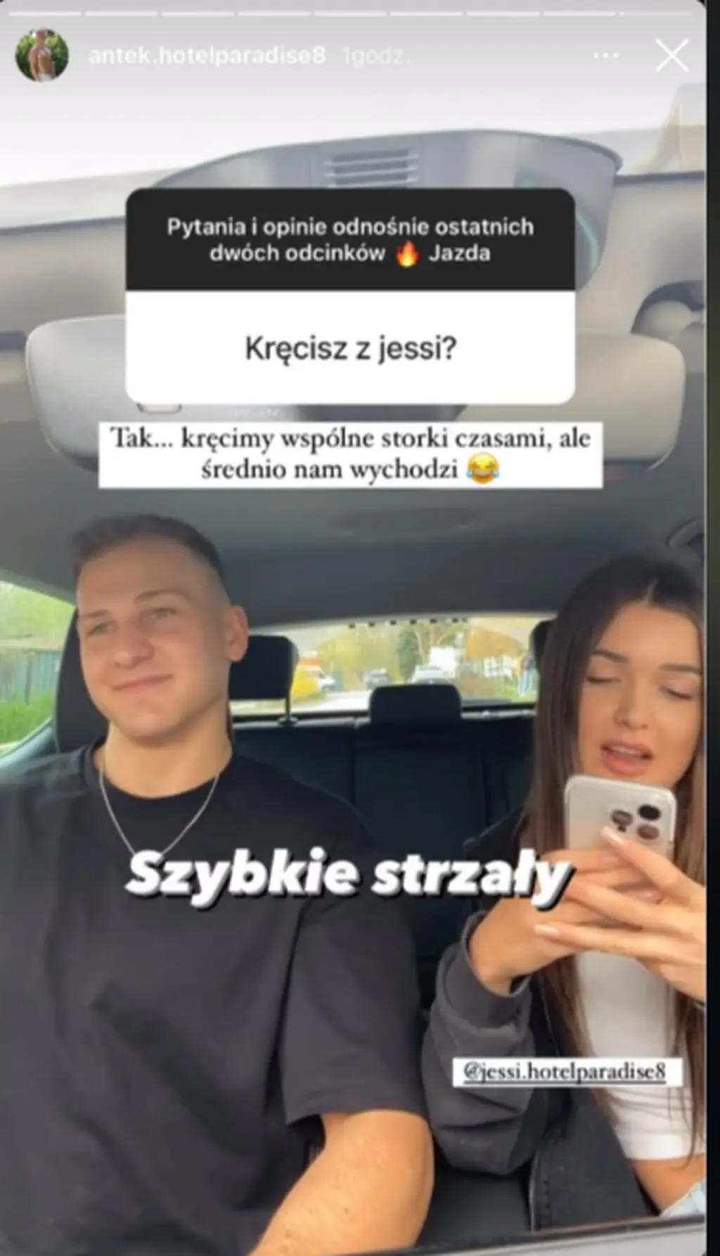 Antek z "HP" o relacji z Jessicą