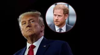 Donald Trump i książę Harry