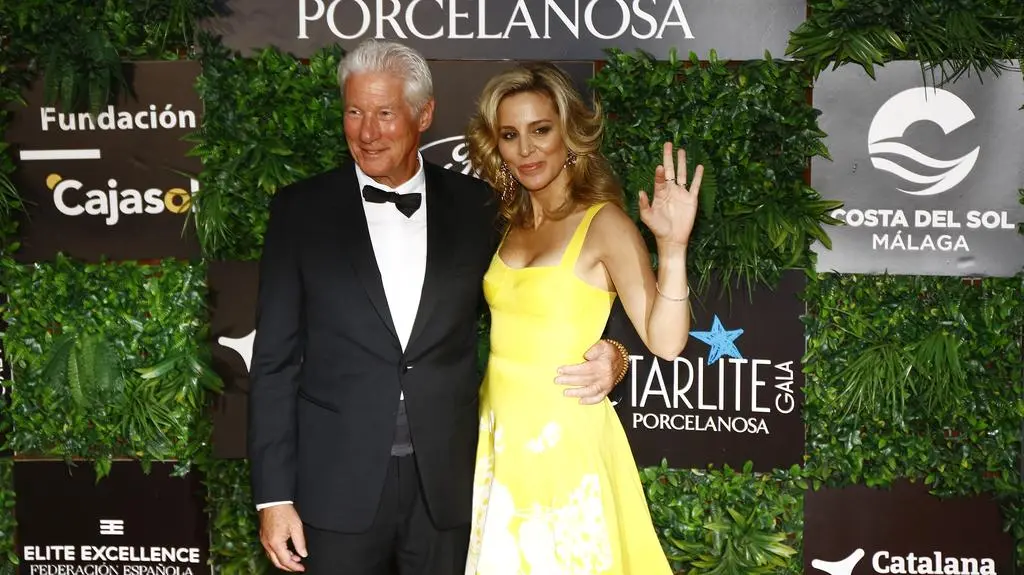 Richard Gere z trzecią żoną