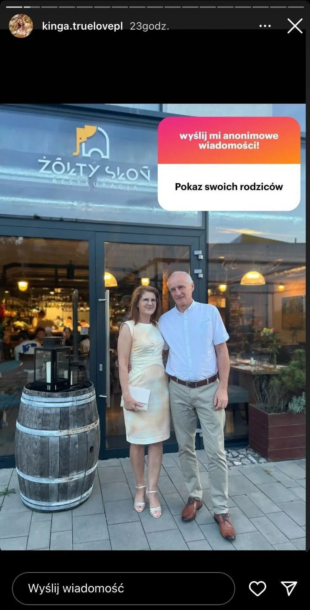 Kinga z "True Love" pokazała zdjęcie rodziców. Do kogo jest podobna?