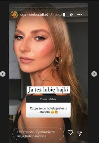 Łucja z "Hotelu Paradise 7" jest z Pawłem po programie?