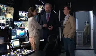 Marta dzięki swojej pracy w telewizji zdobywa coraz mocniejszą pozycję 