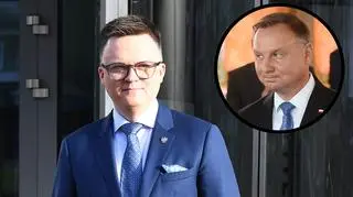 Szymon Hołownia odniósł się do słynnego wpisu Andrzeja Dudy "zapytaj żonę". Chodziło o niego?