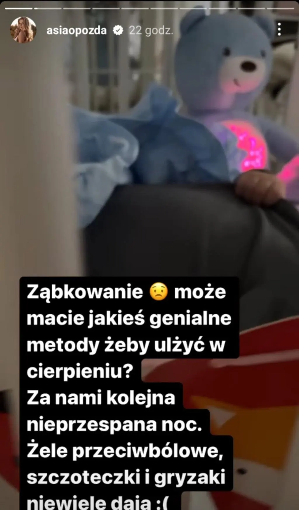 Joanna Opozda prosi o pomoc. Jej syn cierpi