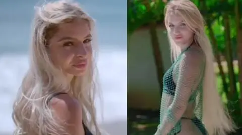 Hotel Paradise. Laura i Klaudia pozują topless