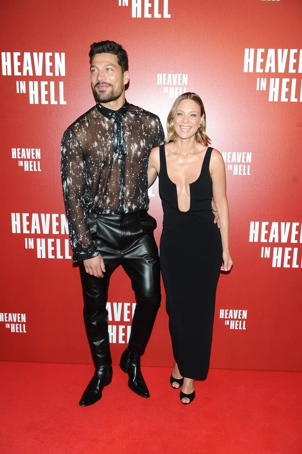 Gwiazdy na premierze filmu "Heaven in Hell"