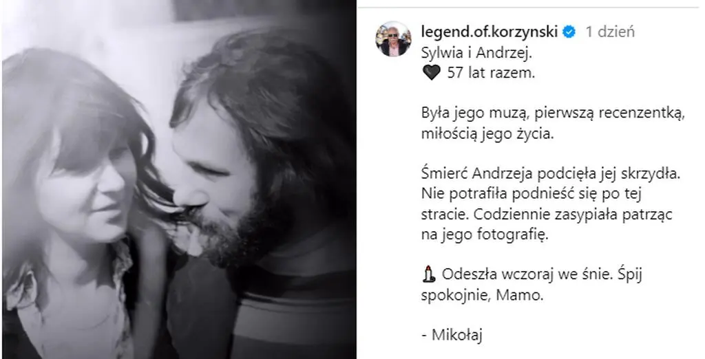Zmarła Sylwia Sokorska-Korzyńska