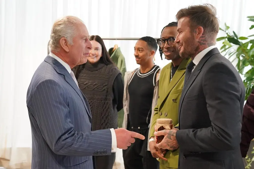 David Beckham, król Karol III