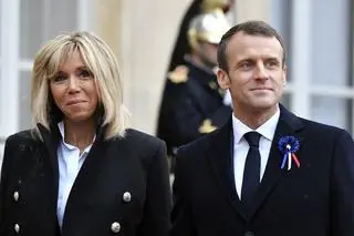 Brigitte i Emmanuel Macron