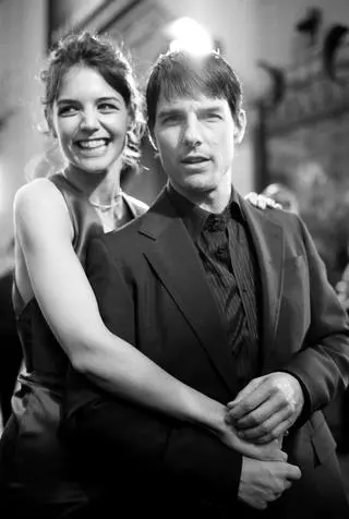 Tom Cruise i Katie Holmes. 2005 rok