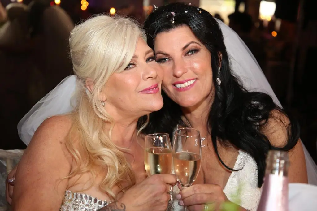 Samantha Fox i Linda Olsen