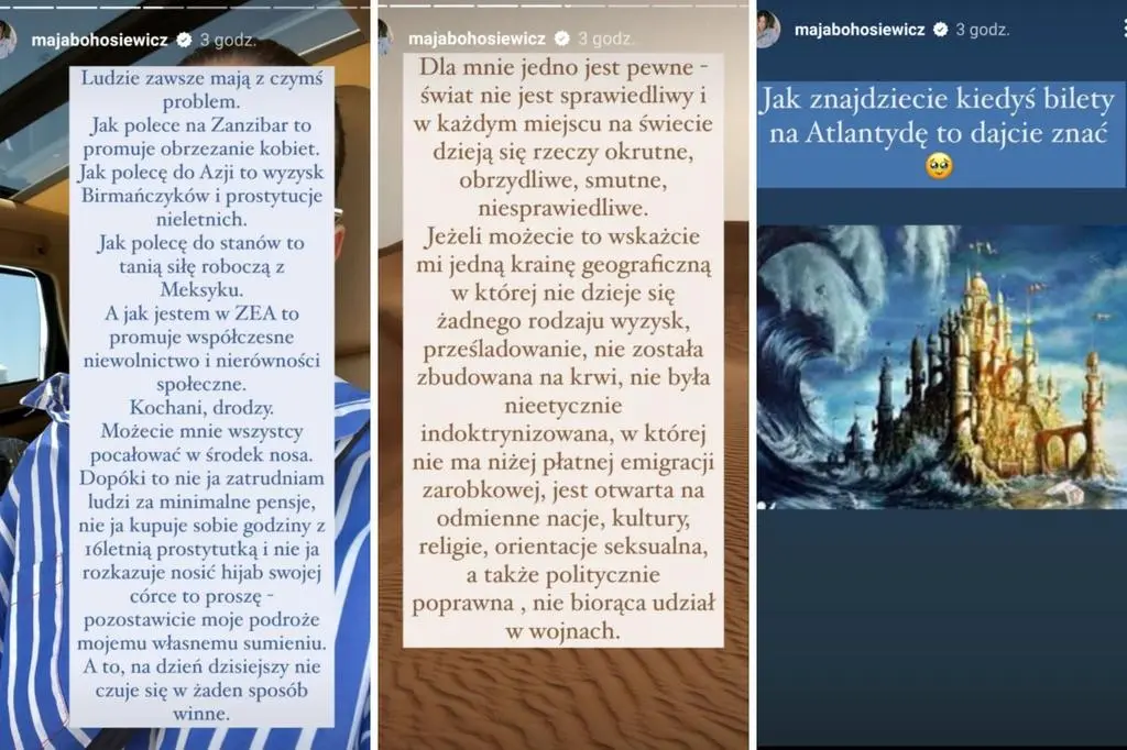 Maja Bohosiewicz odpowiada na krytykę internautów