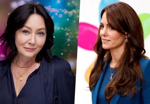 Chora na raka Shannen Doherty zwróciła się do Kate Middleton. Potępiła "atak teorii spiskowych"