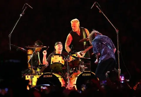 Pies uciekł z domu i udał się na koncert Metalliki. Natychmiast stał się gwiazdą internetu