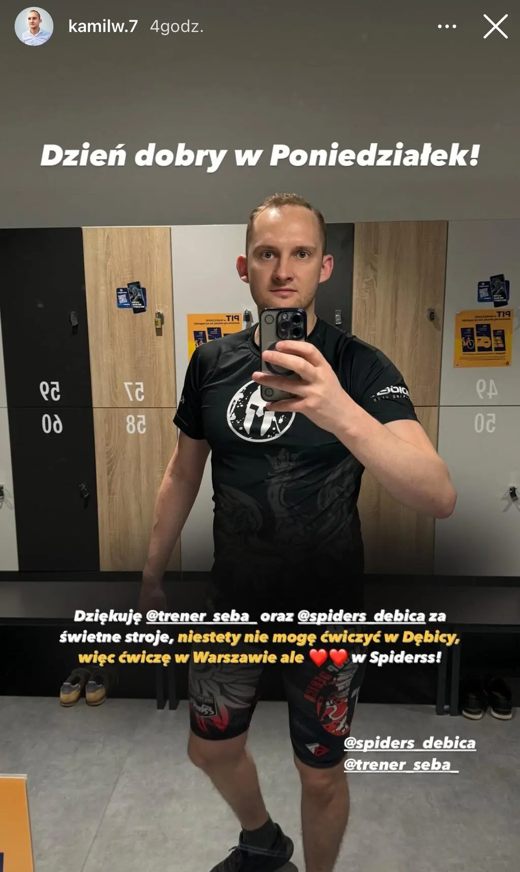 Kamil ze "ŚOPW" zadbał o formę