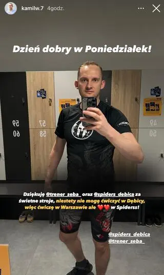 Kamil ze "ŚOPW" zadbał o formę