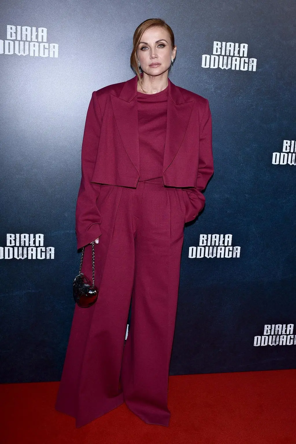 Gwiazdy na premierze filmu "Biała odwaga": Katarzyna Zielińska