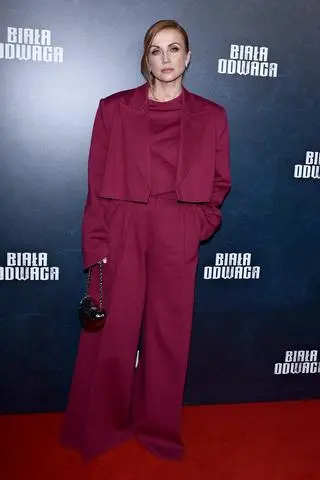 Gwiazdy na premierze filmu "Biała odwaga": Katarzyna Zielińska