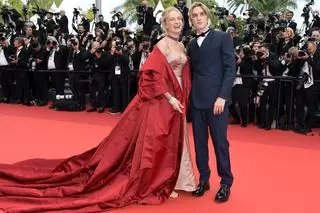 Cannes 2023 – Uma Thurman i Levon Roan Thurman-Hawke