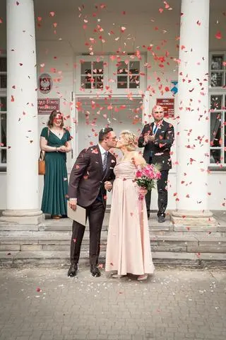 Wiktoria Gromadzka i Dominik Gumienny