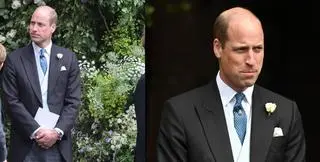 Samotny książę William na ślubie księcia Westminsteru