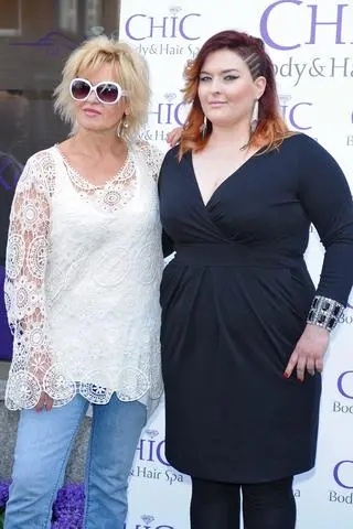 Ewa Kasprzyk z córką Małgorzatą Bernatowicz