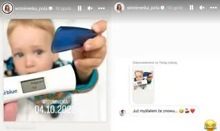 Pola Wiśniewska pokazała test ciążowy