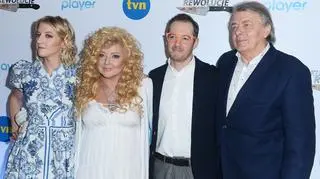 Magda Gessler z rodziną