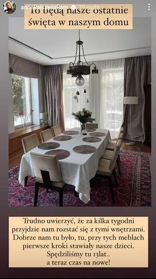 Anna Kalczyńska opuszcza swój dom po 13 lat mieszkania