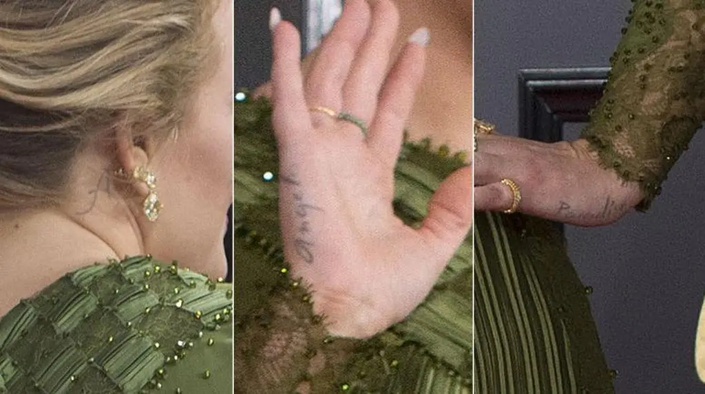 Tatuaże Adele