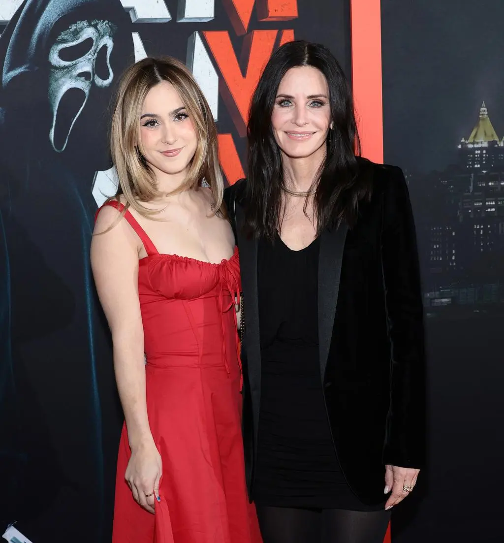 Courteney Cox z córką